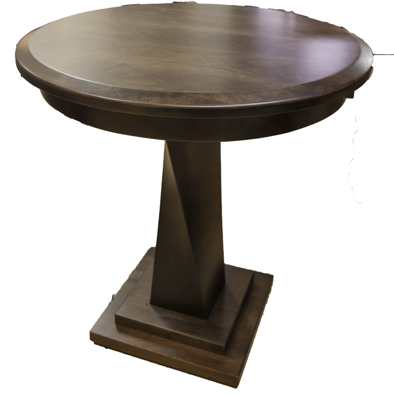 CLEARANCE - Leonard Pedestal End Table